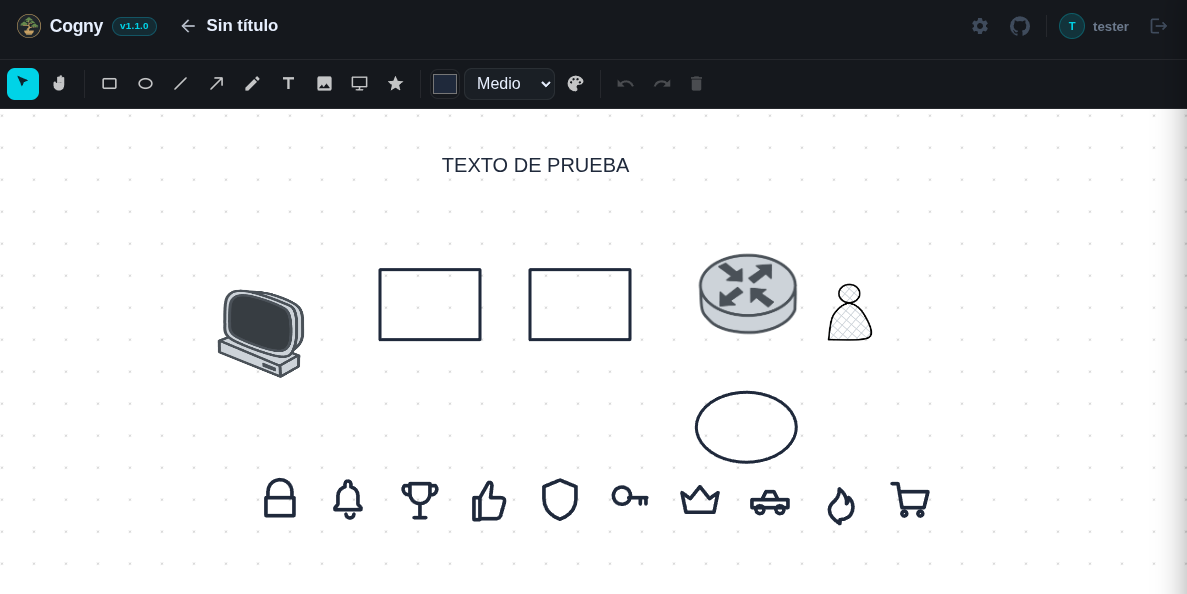 Pizarra: lienzo de dibujo tipo Excalidraw